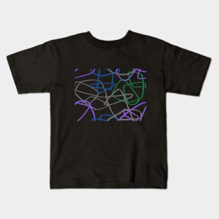 Pattern abstract lines Kids T-Shirt